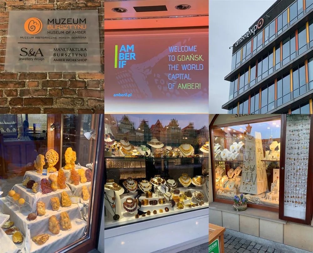 amber Jewelry in Poland